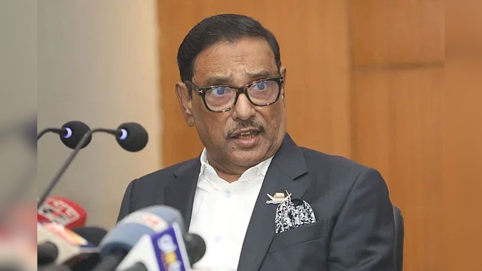 কোটাবিরোধী আন্দোলনকে সরকারবিরোধী বানানোর চেষ্টায় বিএনপি : ওবায়দুল কাদের