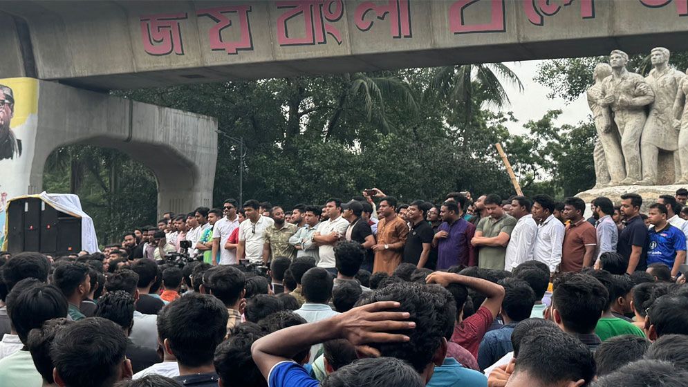 কাকে ভয় দেখান, রাজপথের রাজা ছাত্রলীগ : সাদ্দাম