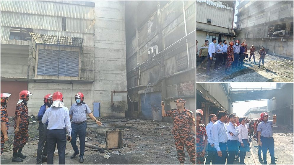 গাজী টায়ার কারখানার ভবন ঝুঁকিপূর্ণ হওয়ায় সম্ভব নয় উদ্ধার অভিযান: বুয়েটের প্রতিনিধি দল