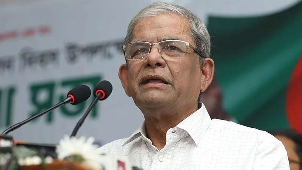 সরকারের অপরাধ বিবরণ দিয়ে শেষ করা যাবে না : মির্জা ফখরুল