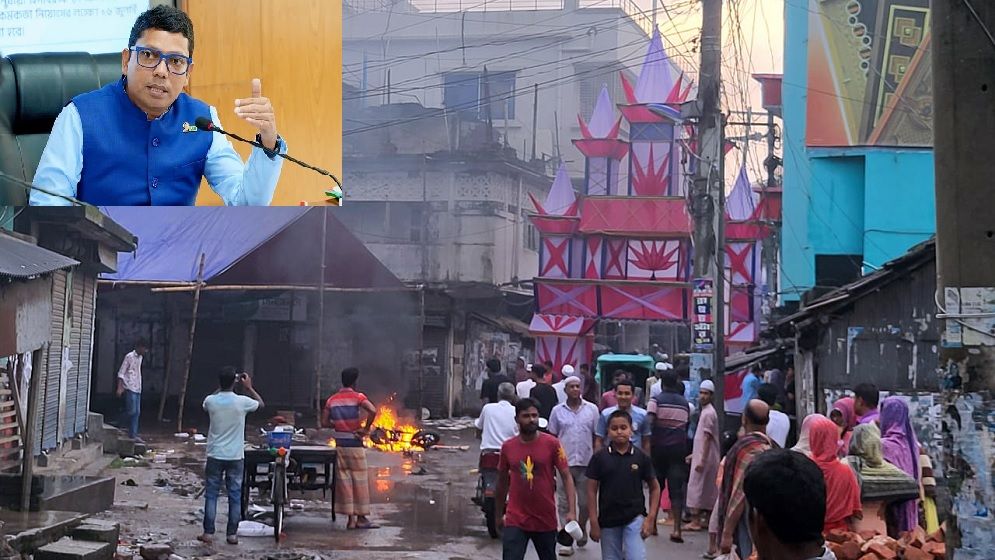 প্রতিমন্ত্রী পলকের বাড়ি ভাঙচুর, জিনিসপত্র নিয়ে গেছে জনতা