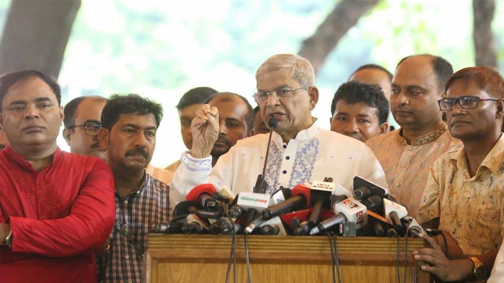 হিন্দু-বৌদ্ধ-খ্রিস্টান সম্প্রদায়ের আট দফার বিষয়ে যা বললেন মির্জা ফখরুল