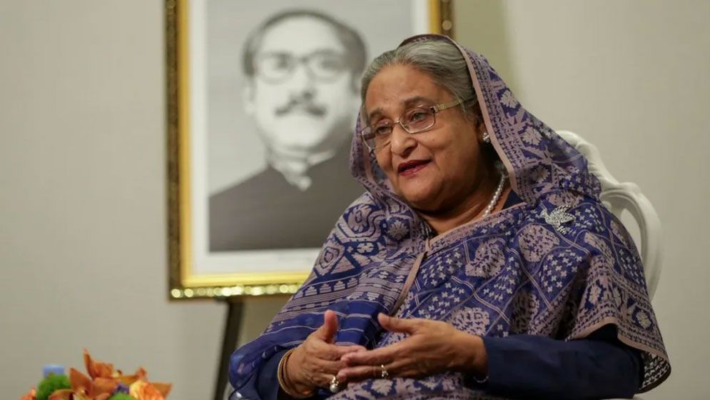 শেখ হাসিনার বিরুদ্ধে গ্রেপ্তারি পরোয়ানা জারি
