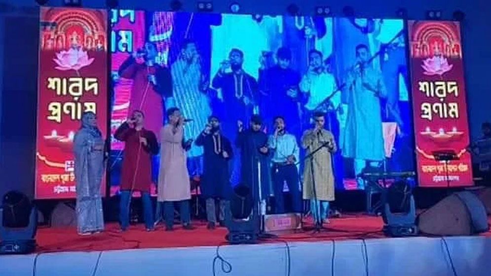 পূজামণ্ডপে ইসলামী ভাবধারার সংগীত পরিবেশনের ঘটনায় মামলা
