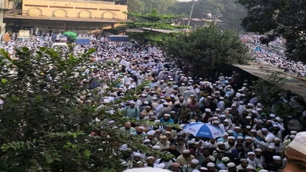 কাকরাইলে সাদপন্থিদের বড় জমায়েত, সোহরাওয়ার্দীতে মহাসমাবেশের ডাক