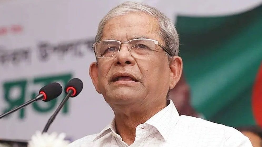 কোনো রাজনৈতিক দল নিষিদ্ধের পক্ষে নয় বিএনপি : মির্জা ফখরুল