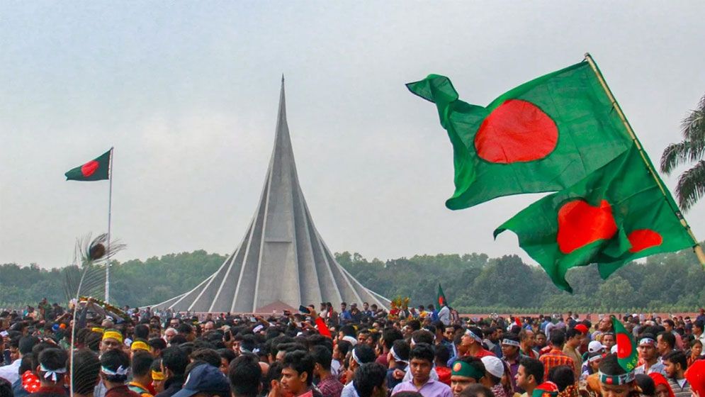 জাতি আজ নতুন করে বিজয় দিবস উদযাপন করছে