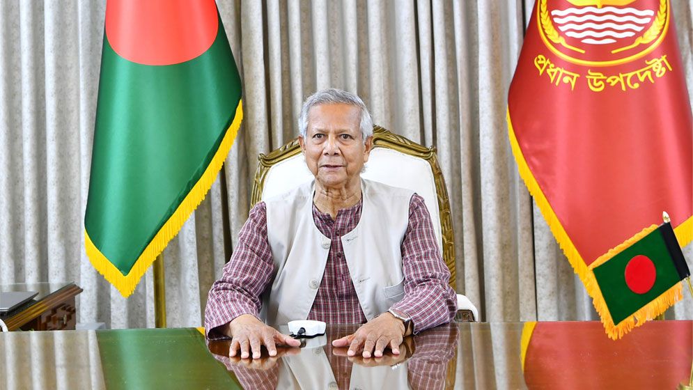 ঐক্যবদ্ধ হয়ে স্বাধীনতাবিরোধীদের চক্রান্ত প্রতিহত করতে হবে : প্রধান উপদেষ্টা