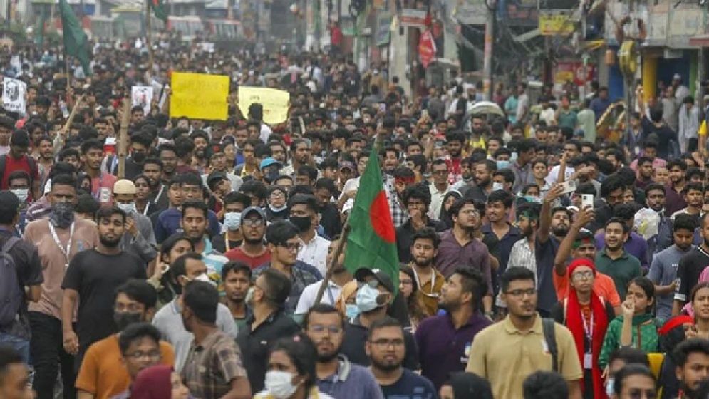 বাংলাদেশি নারীকে হত্যার প্রতিবাদে বৈষম্যবিরোধী ছাত্র আন্দোলনের কর্মসূচি