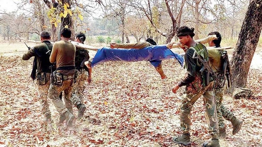বোমা বিস্ফোরণে ছত্তিশগড়ে ভারতীয় নিরাপত্তা বাহিনীর ৯ সদস্য নিহত