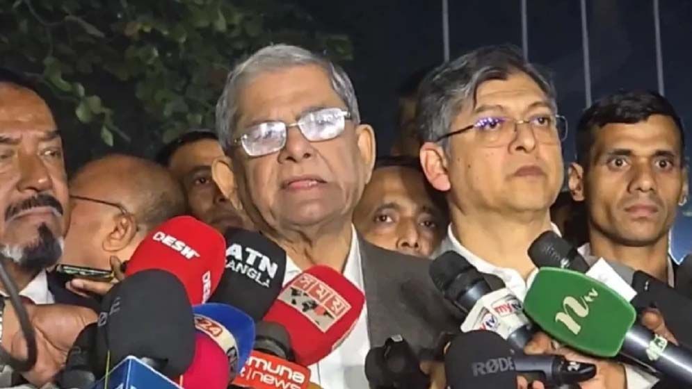 আগে জাতীয় নির্বাচন, তারপর স্থানীয় সরকার নির্বাচন: মির্জা ফখরুল