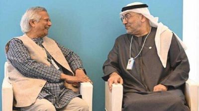 প্রধান উপদেষ্টার সঙ্গে সাক্ষাৎ করলেন আমিরাতের স্বাস্থ্যমন্ত্রী