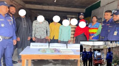 নারায়ণগঞ্জে অটোরিকশা ছিনতাই ও চালক হত্যা: নৌ পুলিশের অভিযানে সাতজন গ্রেফতার