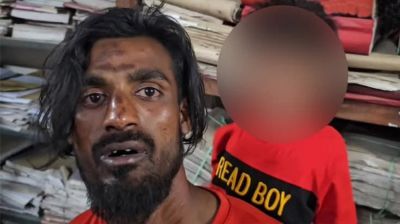 কুলিয়ারচরে ছেলেধরা সন্দেহে শিশু সন্তানের সামনে বাবাকে বেধড়ক মারধর