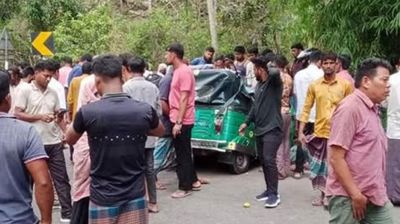 রাঙামাটিতে অটোরিকশা ও পিকআপের সংঘর্ষে প্রাণ গেল ৫ জনের