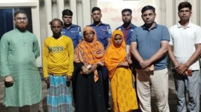 ওসির চেষ্টায় বাকপ্রতিবন্ধী চাঁদনিকে ফেরত পেলো পরিবার