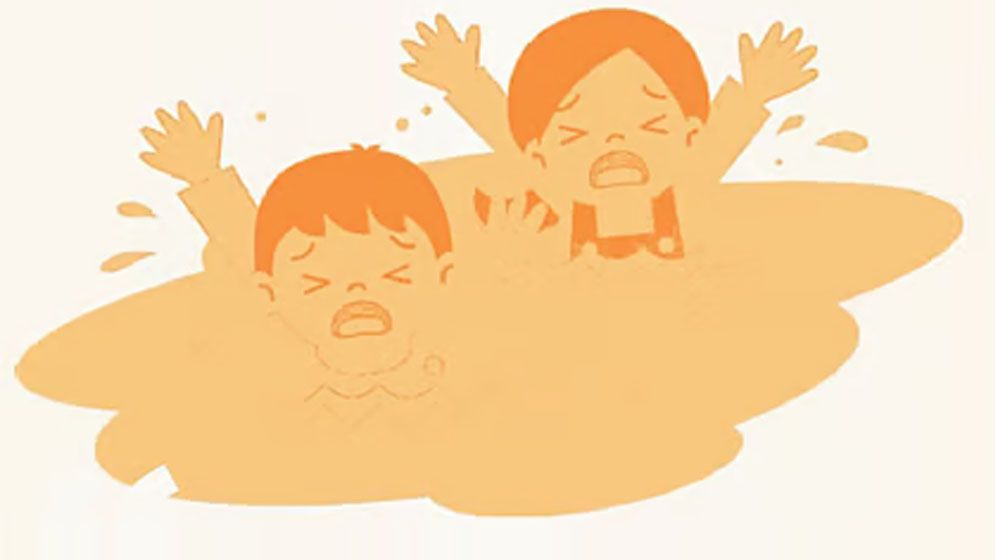 শেরপুরে  ডুবে যমজ দুই বোনের মৃত্যু