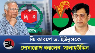 কি কারণে ড. ইউনূসকে দোষারোপ করলেন সালাহউদ্দিন