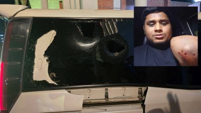 গাজীপুরে হাসনাত আব্দুল্লাহর গাড়িতে হামলা