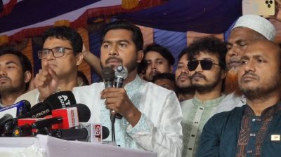 আওয়ামী লীগ প্রশ্নে এক ইঞ্চি ছাড় নয় : নুরুল হক নুর