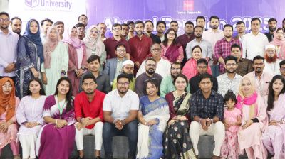 উত্তরা ইউনিভার্সিটিতে ইংরেজি বিভাগের 'অ্যালামনাই রিইউনিয়ন ২০২৫' অনুষ্ঠিত