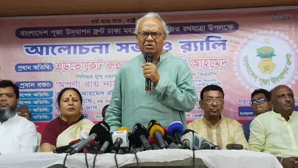 জুলাই যোদ্ধাদের সঠিক মর্যাদা দিতে হবে: রিজভী