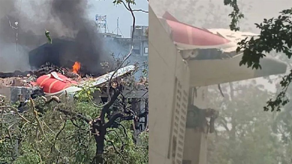 ভারতে বিমান দুর্ঘটনায় অন্তত ১৩৩ জন নিহত, মৃত্যুর সংখ্যা বাড়ার আশঙ্কা