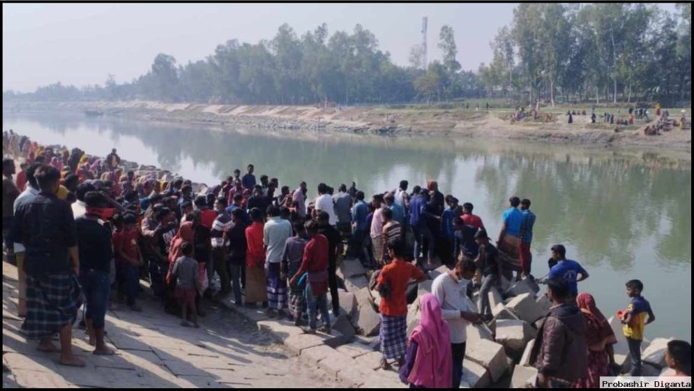 বগুড়ায় ফুলজোড় নদীতে নিখোঁজ গৃহবধূর লাশ উদ্ধার
