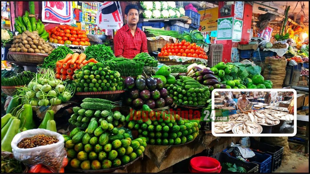 ময়মনসিংহে মুরগি-সবজির দাম কমলেও মাছের বাজারে উত্তাপ