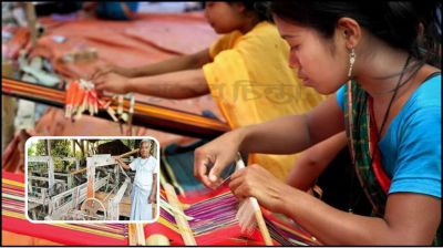 শেরপুরের বিলুপ্তির পথে ক্ষুদ্র নৃ-গোষ্ঠীদের তাঁতশিল্প