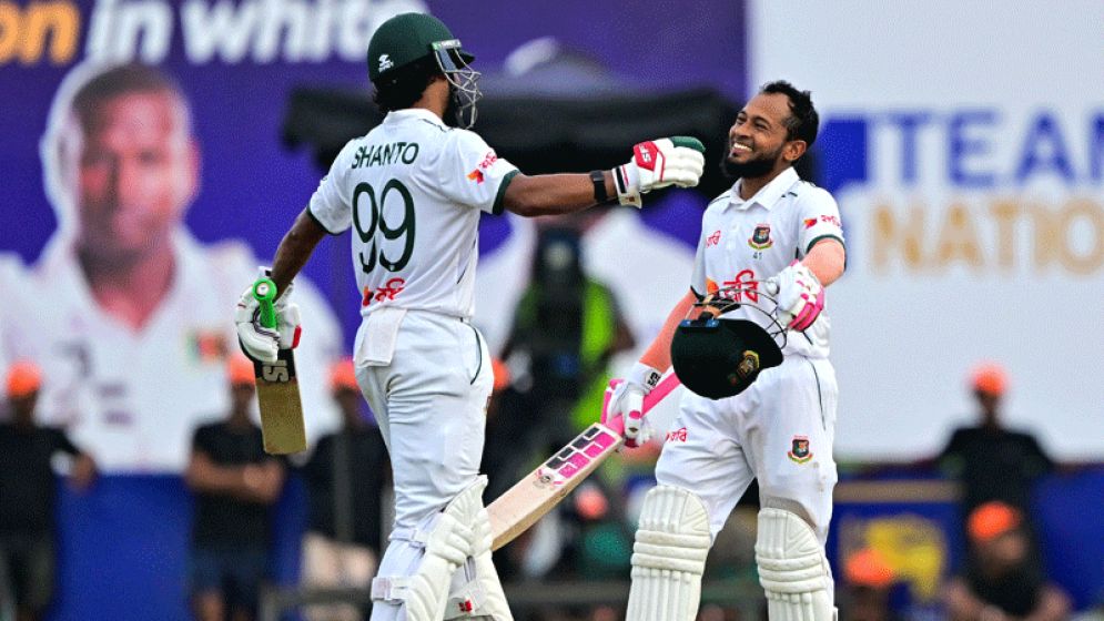 র‌্যাঙ্কিংয়ে মুশফিকের ১১ ও শান্তর ২১ লাফ