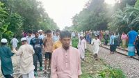 নরসিংদীতে ট্রেনের ধাক্কায় মোটরসাইকেল আরোহী স্বামী-স্ত্রী নিহত