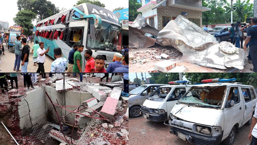 রংপুরে এলপিজি স্টেশনে ভয়াবহ বিস্ফোরণ: প্রকৌশলী নিহত, আহত ২৫