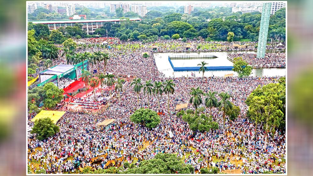 পিআর আদায় করে ছাড়বে জামায়াত, সমাবেশে ঘোষণা