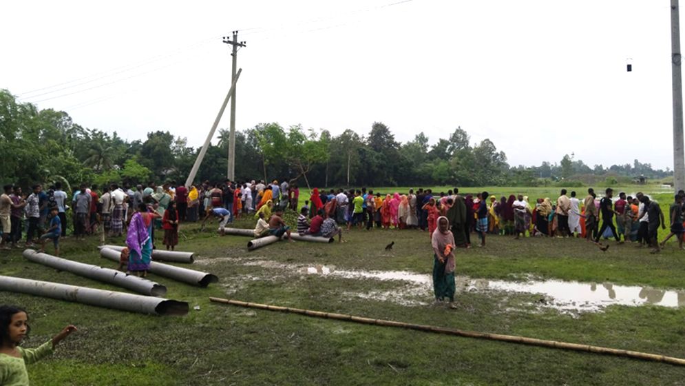বগুড়ায় খেলার সময় ড্রেনের পাইপে পড়ে শিশু নিখোঁজ