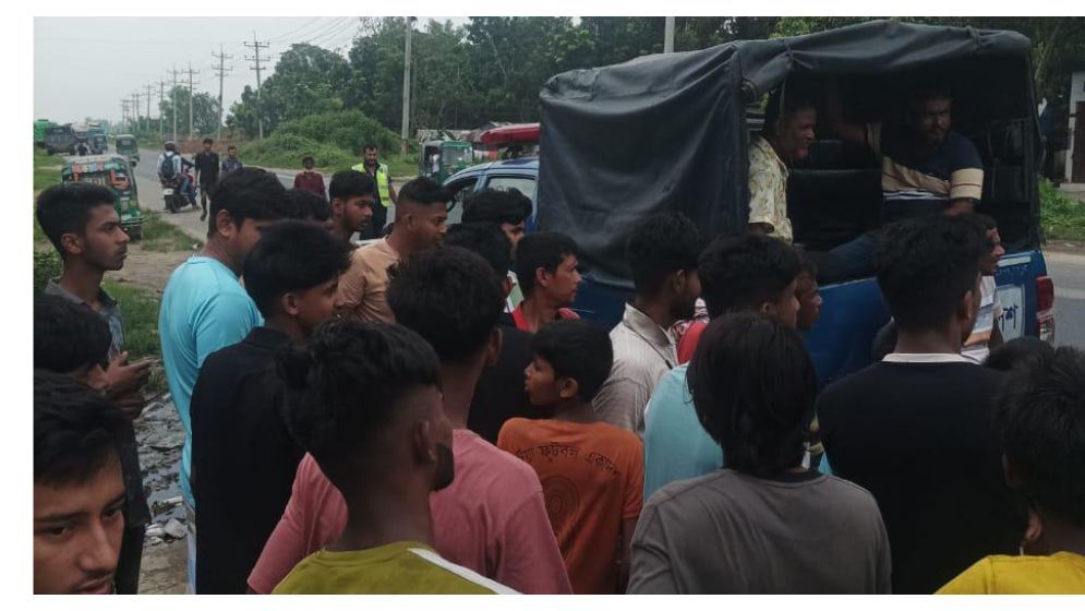 নরসিংদীতে ট্রাকচাপায় ব্যবসায়ী নিহত