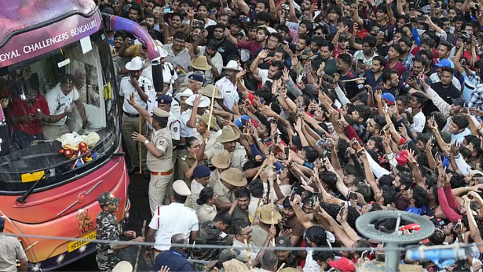 আইপিএল শিরোপা উৎসবে প্রাণহানির ঘটনায় বেঙ্গালুরুকে দায়ী করে প্রতিবেদন