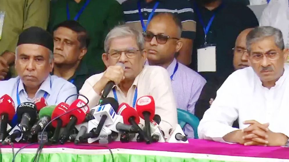 হাসিনা মানবজাতির কলঙ্ক, তার ক্ষমা নেই: মির্জা ফখরুল