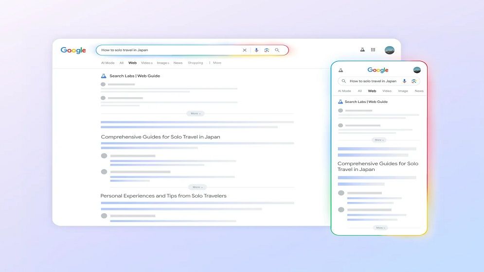 সার্চকে আরও স্মার্ট করছে গুগল, এলো এআই-চালিত ‘ওয়েব গাইড’ ফিচার