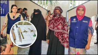 নরসিংদীতে অস্ত্র-গোলাবারুদ সহ দুই নারী গ্রেফতার