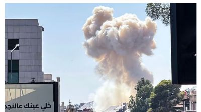 দ্রুজ জনগোষ্ঠীকে রক্ষার অজুহাতে সিরিয়ার সামরিক সদর দপ্তরে ইসরায়েলের হামলা