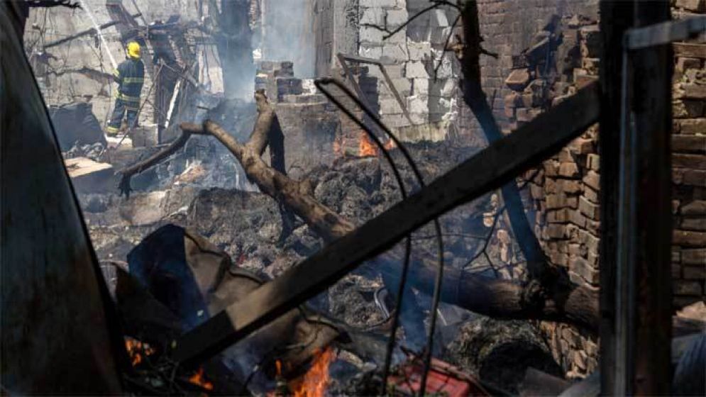 ইউক্রেনে রাতভর রাশিয়ার হামলা, নিহত ২০