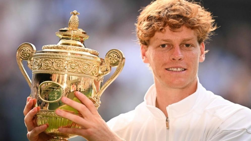 প্রথমবারের মতো সিনারের উইম্বলডন জয়