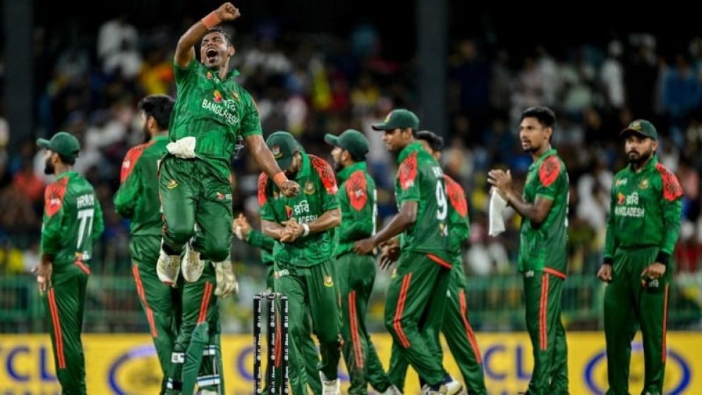 টান টান উত্তেজনার ম্যাচ জয়ে সিরিজে সমতা বাংলাদেশের