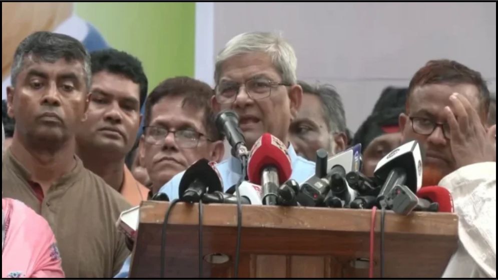 নির্বাচন ফেব্রুয়ারির মধ্যেই  চাই : মির্জা ফখরুল