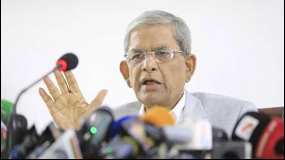 বিএনপির বিরুদ্ধে ইচ্ছাকৃত প্রপাগাণ্ডা ছড়ানো হচ্ছে : মির্জা ফখরুল