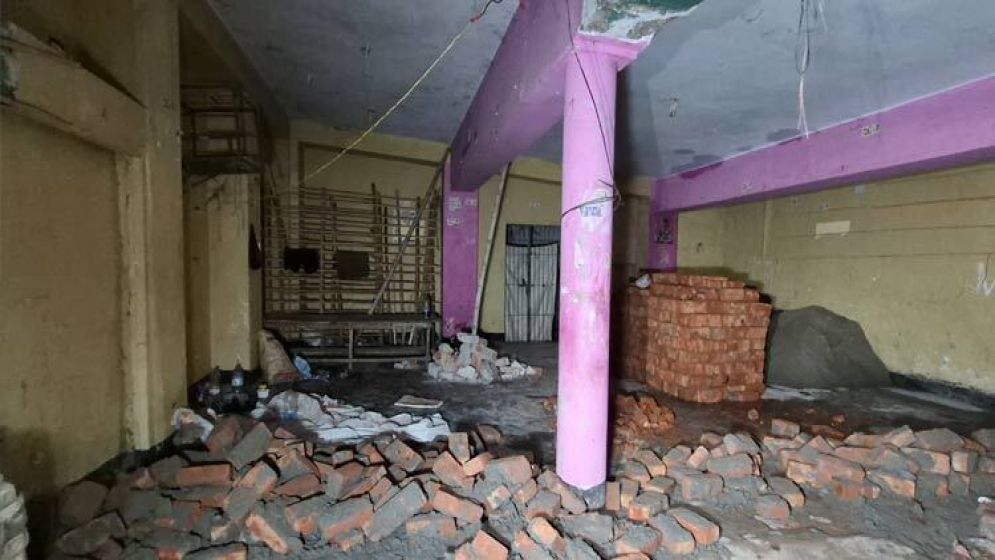 বগুড়া শহরে জাতীয় পার্টির কার্যালয়ে ফের ভাঙচুর