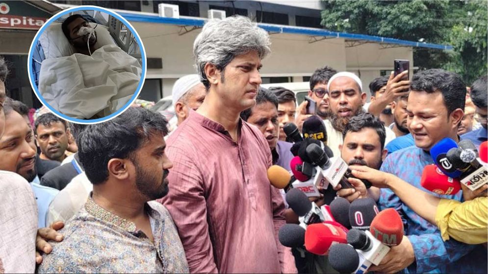 নুরের ওপর হামলার ঘটনা সুষ্ঠু তদন্তের দাবি জোনায়েদ সাকির