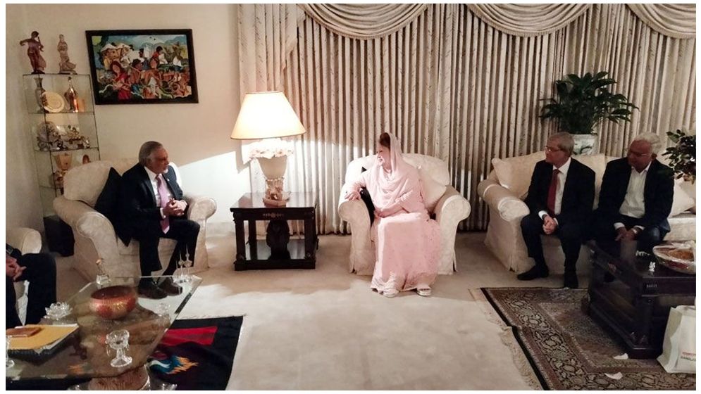 খালেদা জিয়ার সঙ্গে দেখা করতে ফিরোজায় পাকিস্তানের উপ-প্রধানমন্ত্রী