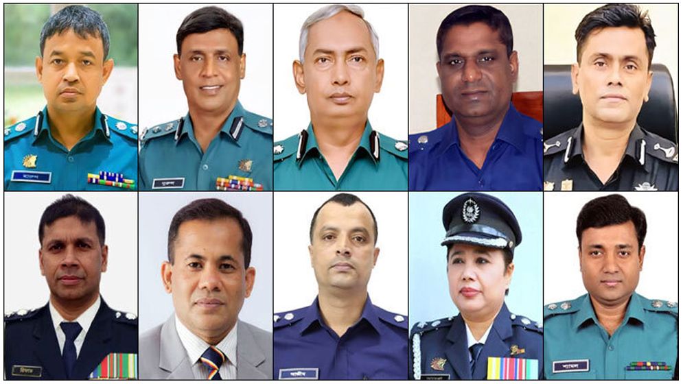 হারুনসহ যে ১৮ আলোচিত পুলিশ কর্মকর্তা বরখাস্ত